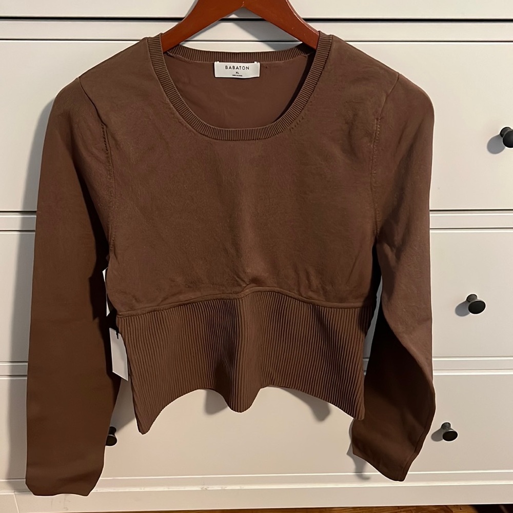 Babaton Sculpt Knit Sweater long sleeve